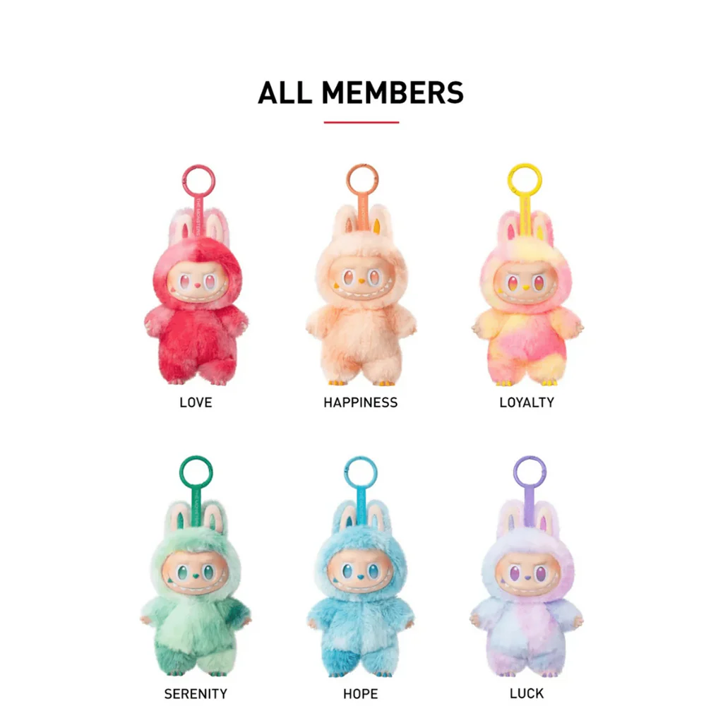 [Authentic] 1 Blind Case - Pop Mart Labubu The Monsters Big into Energy Series Vinyl Plush Pendant Sealed box