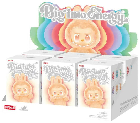 [Authentic] 1 Blind Case - Pop Mart Labubu The Monsters Big into Energy Series Vinyl Plush Pendant Sealed box